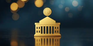 Gambar dengan gaya berita mengenai minat institusional pada ETF kripto